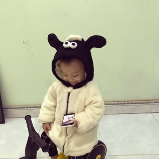 Áo lông cừu cho bé