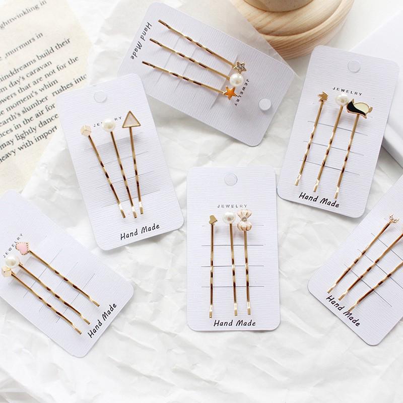 Korean style cute metal hairpin