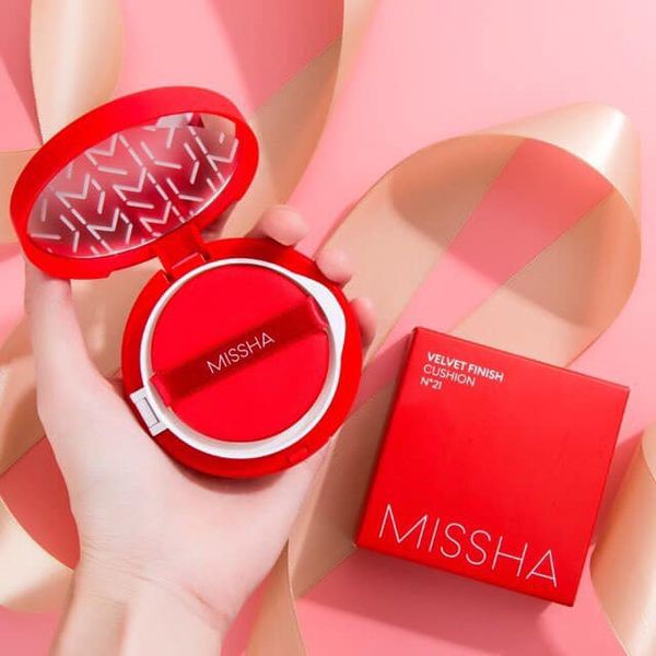 [CHÍNH HÃNG] PHẤN NƯỚC MISSHA VELVET FINISH CUSHION