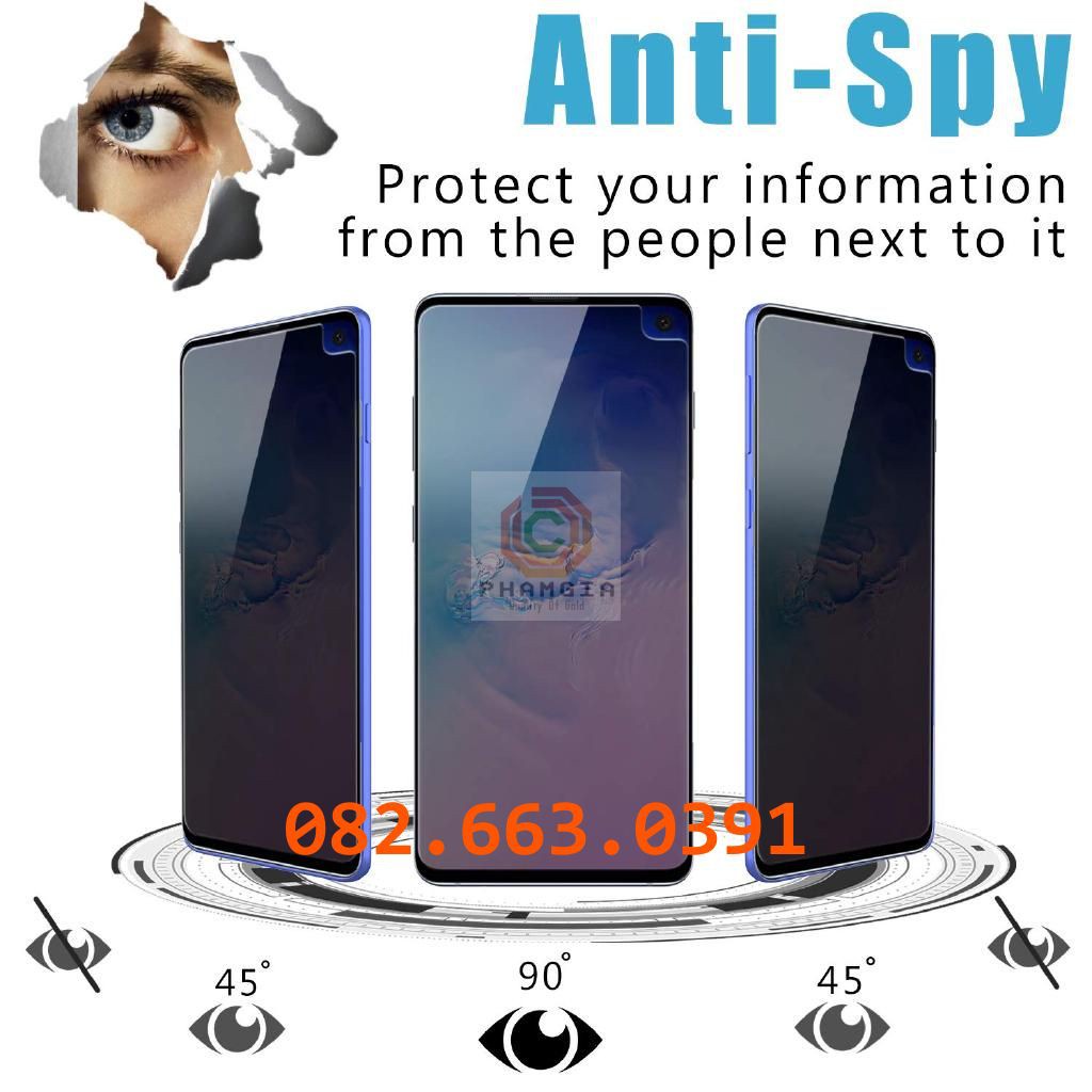 Dán cường lực chống nhìn trộm Samsung A91 / A21S Dẻo nano