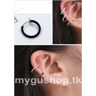 Bông tai kẹp vành không cần bấm lỗ
