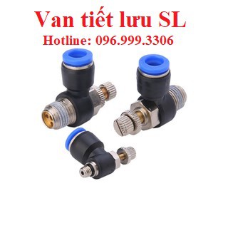 Van tiết lưu SL ren ngoài khí nén, phun sương đầy đủ kích thước chịu được áp suất cao giá sỉ