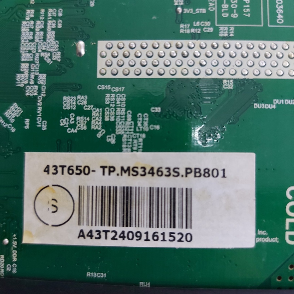 Bo mạch tivi ASANZO 43T650