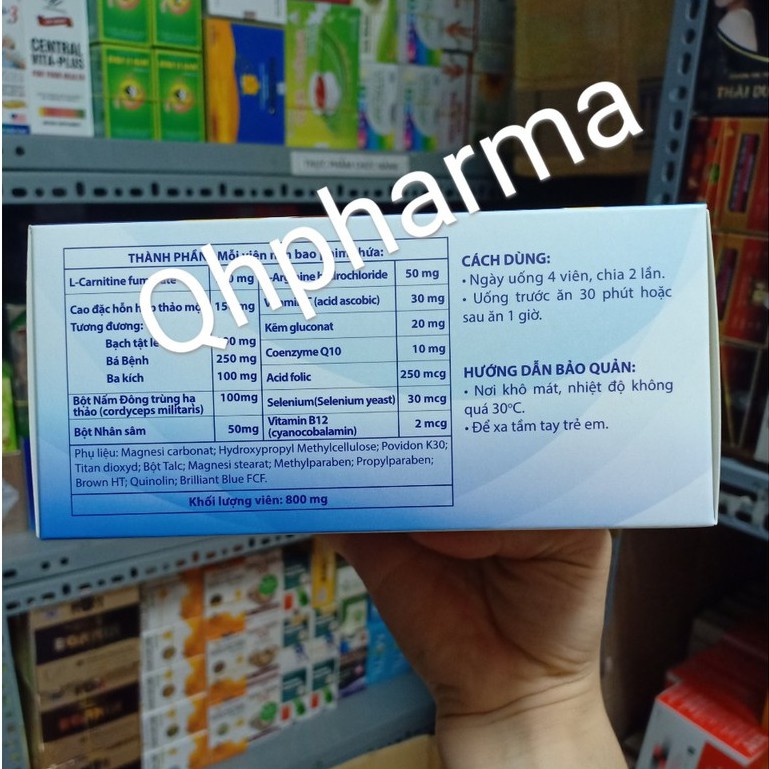 GOTOSAN TW3 hộp 60 viên hỗ trợ tăng cường sinh lực