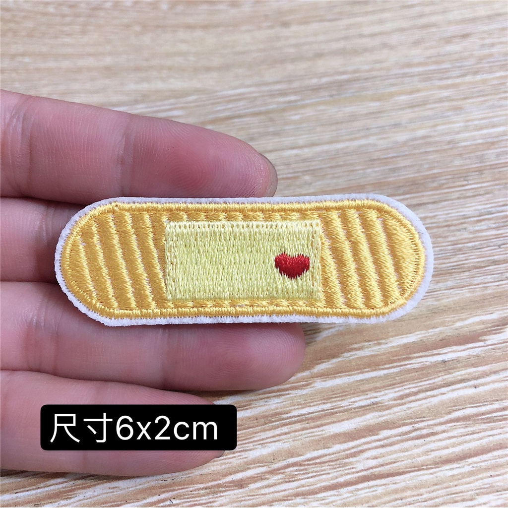 1 Miếng Dán Ủi Quần Áo Thêu Họa Tiết Xinh Xắn