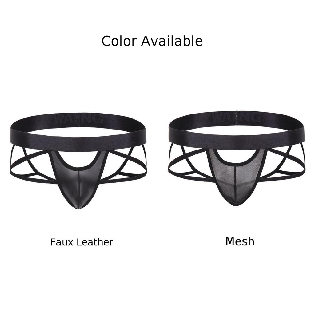 Quần lót giả da dạng lưới thời trang gợi cảm cho nam