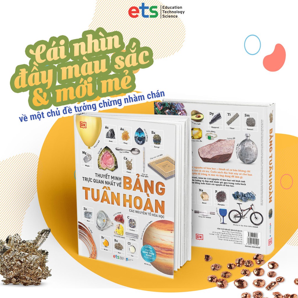 Sách - Thuyết Minh Trực Quan Nhất Về Bảng Tuần Hoàn Các Nguyên Tố Hóa Học