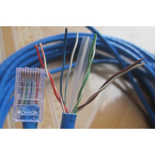 Dây mạng LAN bấm sẵn 2 đầu RJ45 (có các tùy chọn chiều dài khác nhau)