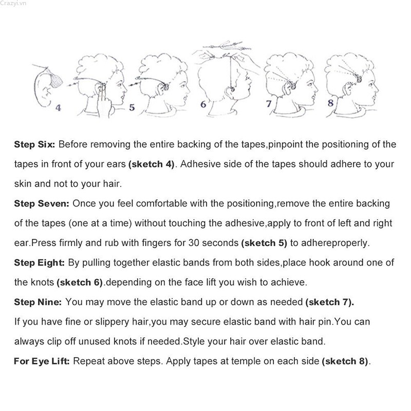 [Hàng mới về] Set 40 miếng dán nâng cơ mặt thon gọn tạo hình V line chống nếp nắp