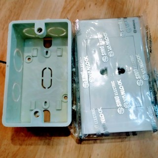 Ổ Cắm Điện VANLOCK. Sino Kèm Đế Nổi hoặc Đế Âm
