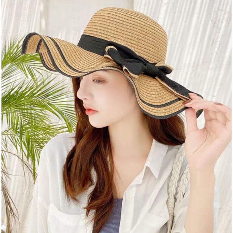 nón nữ đi biển rộng vành chống nắng