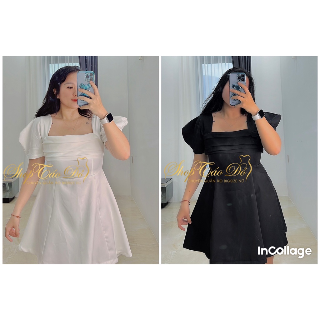 (TÁO ĐỎ BIGSIZE 55-90KG) SIÊU PHẨM ĐẦM TIỆC XẾP NGỰC TRẮNG SANG CHẢNH D3 ( ảnh thật shop chụp 100%) 🥰🥰🥰