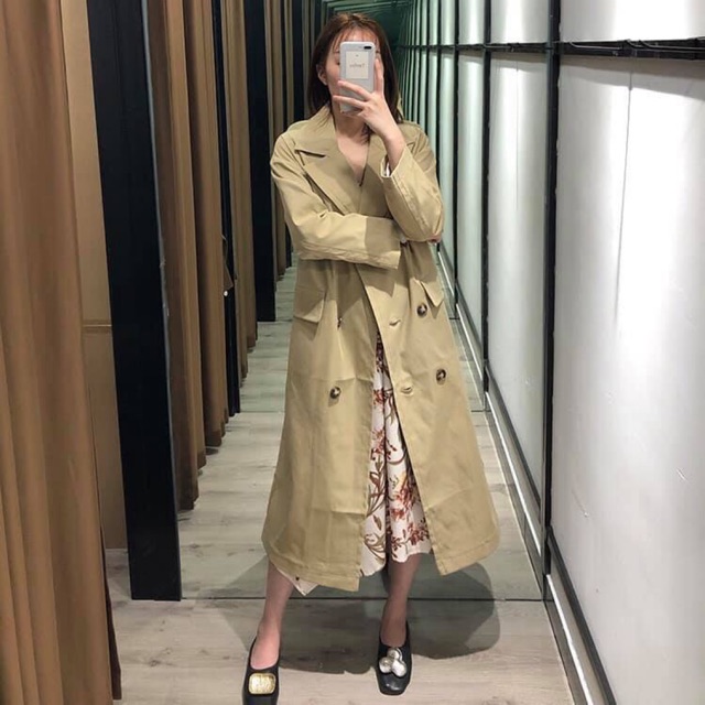 Coat zara dáng dài