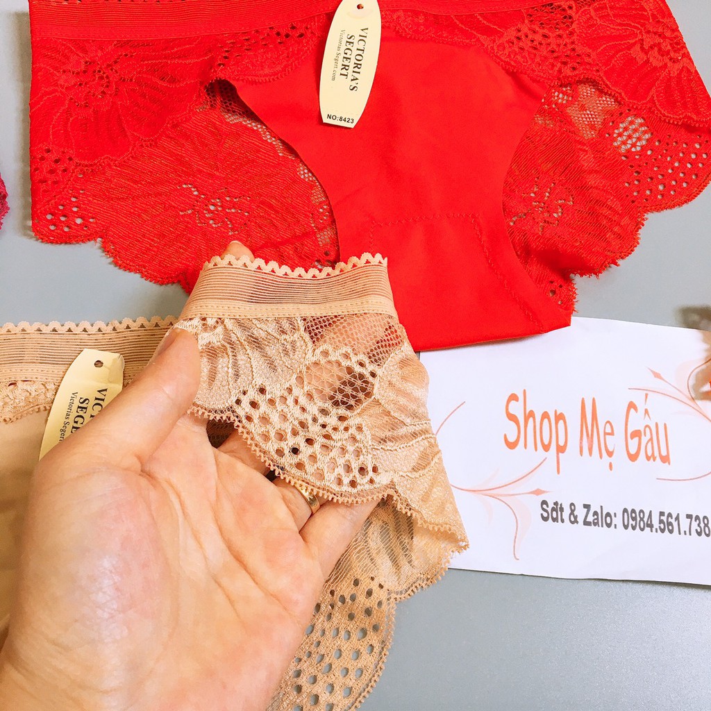Quần lót ren hình hoa sexy 8423