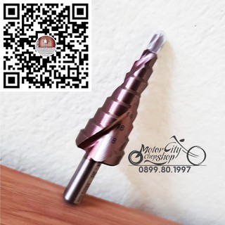 Mũi Khoan Inox, Sắt, Nhôm... Mũi Khoan Tháp 4-20mm Siêu Cứng