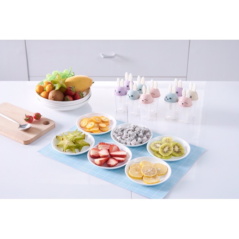 Khuôn làm kem hình thỏ dễ thương