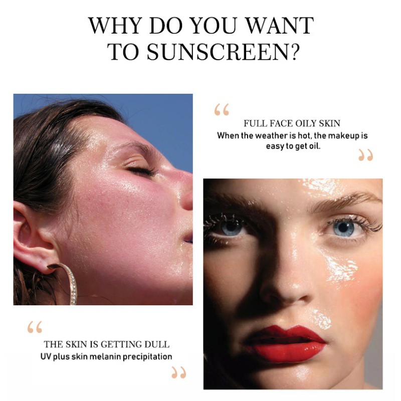 [Hàng mới về] Kem Chống Nắng Tinh Chất Ốc Sên Dưỡng Ẩm Chống Tia Uva Làm Trắng Da