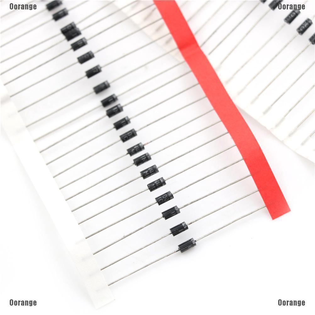 Bộ 100 Diode do-41 Linh Kiện 1n4007 1A