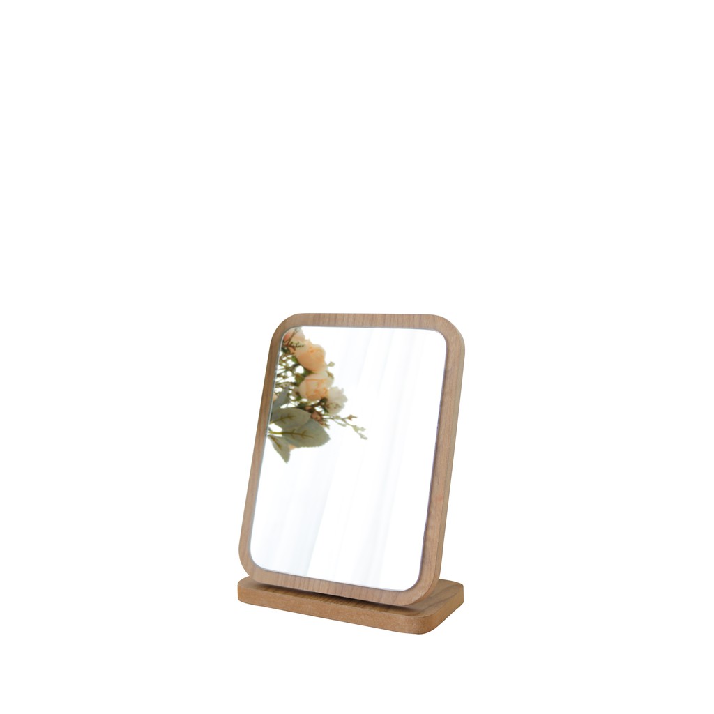 Gương Soi Để Bàn Trang Điểm Gỗ Mini BEYOURs PhấnMirror Đẹp Nội Thất Decor Phòng Ngủ