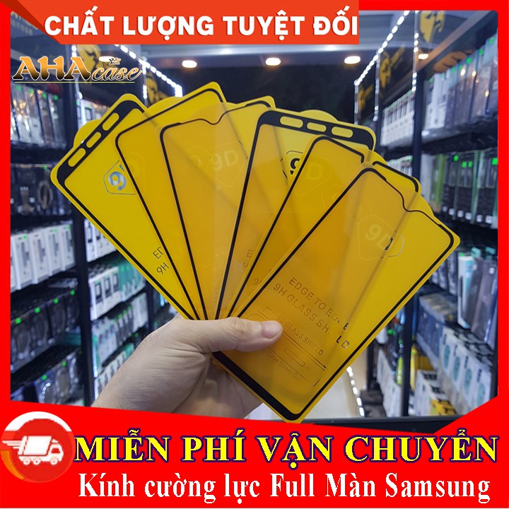 FREE SHIP Combo 3 Kính cường lực samsung A10, A10s, A20, A30, A50, A02s, A70, A80, A7 2018, A9, A8,A8+,M20, J4+, J6+