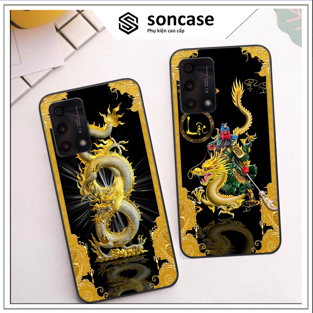 Ốp Oppo A74 / A94 / A95 in hình tài lộc,mã đáo ốp lưng cao cấp chất lượng