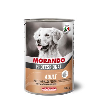 Pate Morando cho chó mọi lứa tuổi - Lon 400g