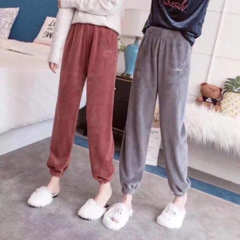 Quần bông siêu ấm cho mùa đông