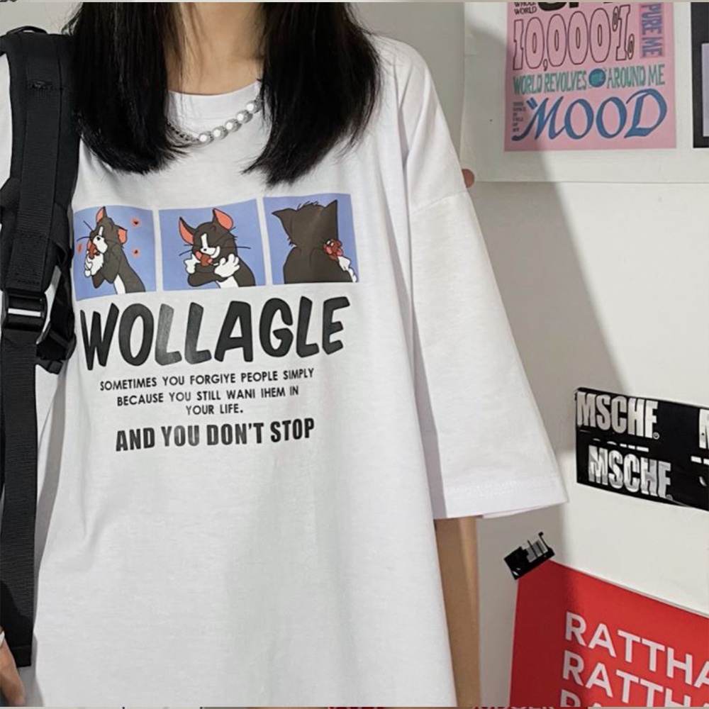 Áo thun tay lỡ Unisex Awesometee, áo phông form rộng ATL M93
