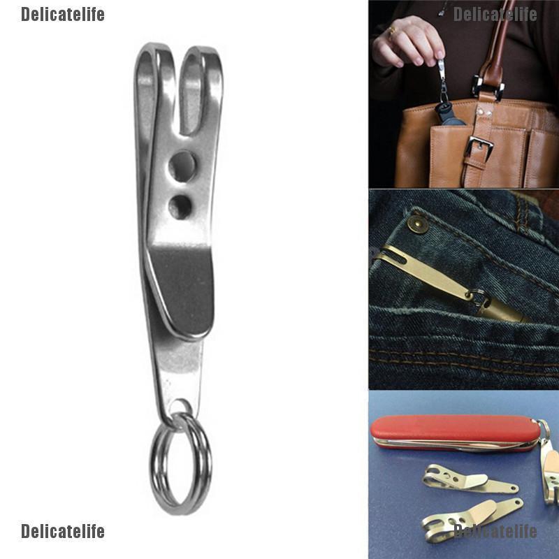 delicatelifeEDC Bag Suspension Clip Keychain Clip Tool Carabiner Outdoor Quicklink Tools