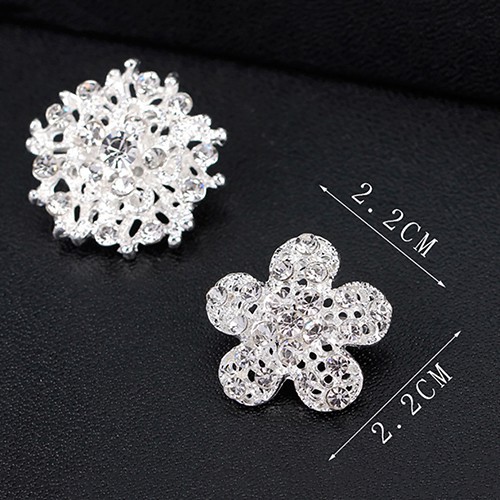 12 cái trâm cài hình hoa cách điệu thời trang sang trọng