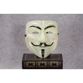Mặt nạ hacker vàng hóa trang , cosplay  ( ngoctuan8999 )