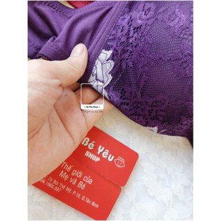 (936)Áo lót mỏng ren hoa đẹp