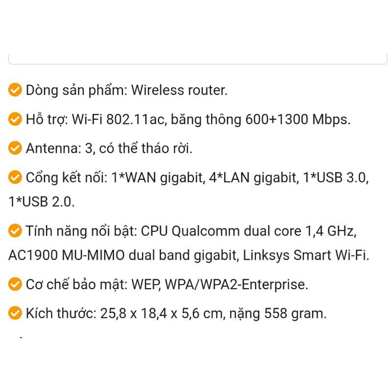 cisco linksys EA 7500 router ac 2 băng tầng kep xuyên tường.bảo hành hãng 1 năm