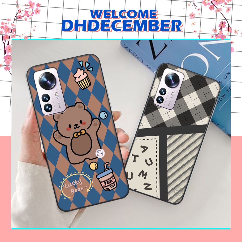 Ốp lưng Xiaomi 12 3D GẤU- CỰC XINH - ĐÁNG YÊU-SIÊU XINH XẮN