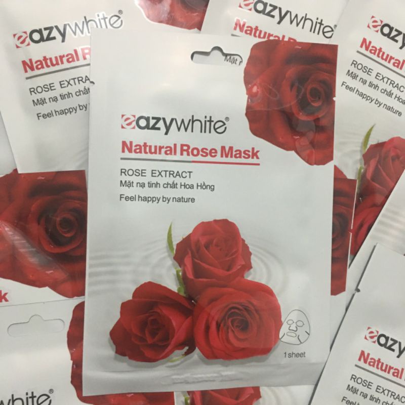 +combo 10 mặt nạ Eazywhite hoa hồng