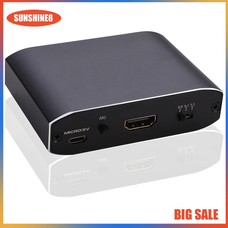 Bộ chia âm thanh HDMI 4K 60hz kèm phụ kiện