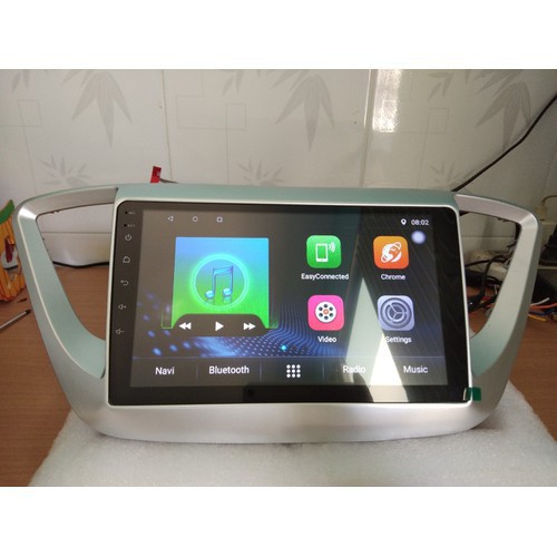 Màn hình androi cắm sim 4G, wifi cho xe XE ACCENT 2018-2019 2020 tặng sim 4G, có khiển giọng nói