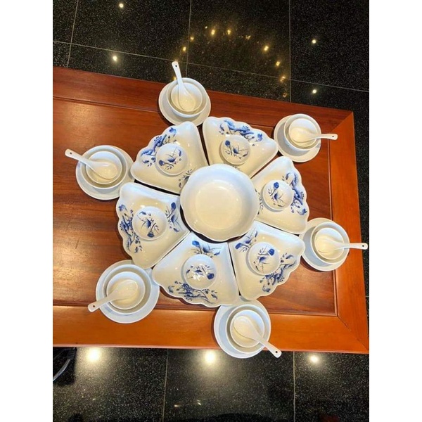 Bộ Hoa Mặt Trời Sứ Minh Châu Cao Cấp