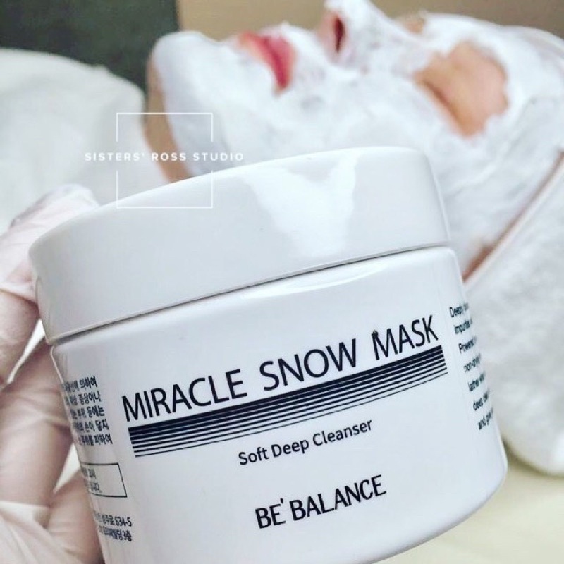 Mặt nạ ủ trắng da Micrale snow mask ủ 1 lần trắng ngay