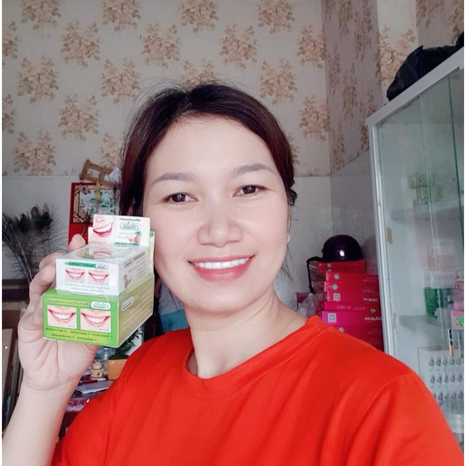 Kem trắng răng Green Herbal clove toothpaste