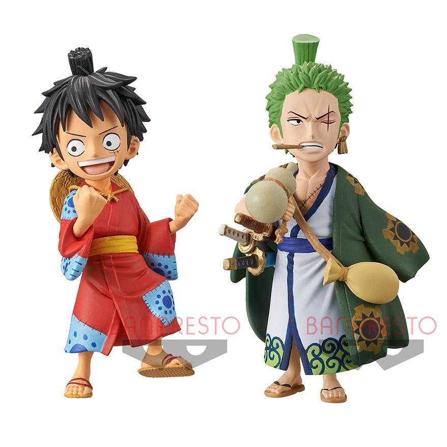 Mô hình One piece - chính hãng - Zoro & luffy wano WCF