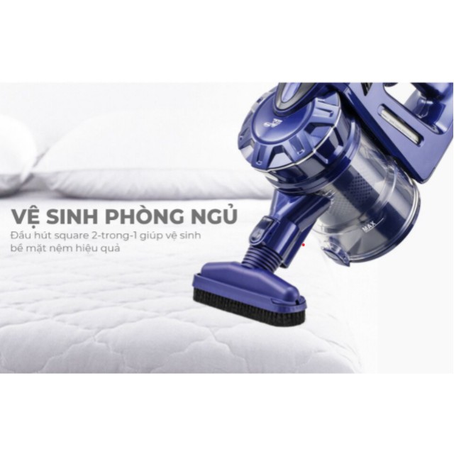 Máy Hút Bụi Cầm Tay Không Dây Pin Bền Puppyoo - Hàng Được Review Tốt Trên Các Trang Uy Tín - ThaVa Shop