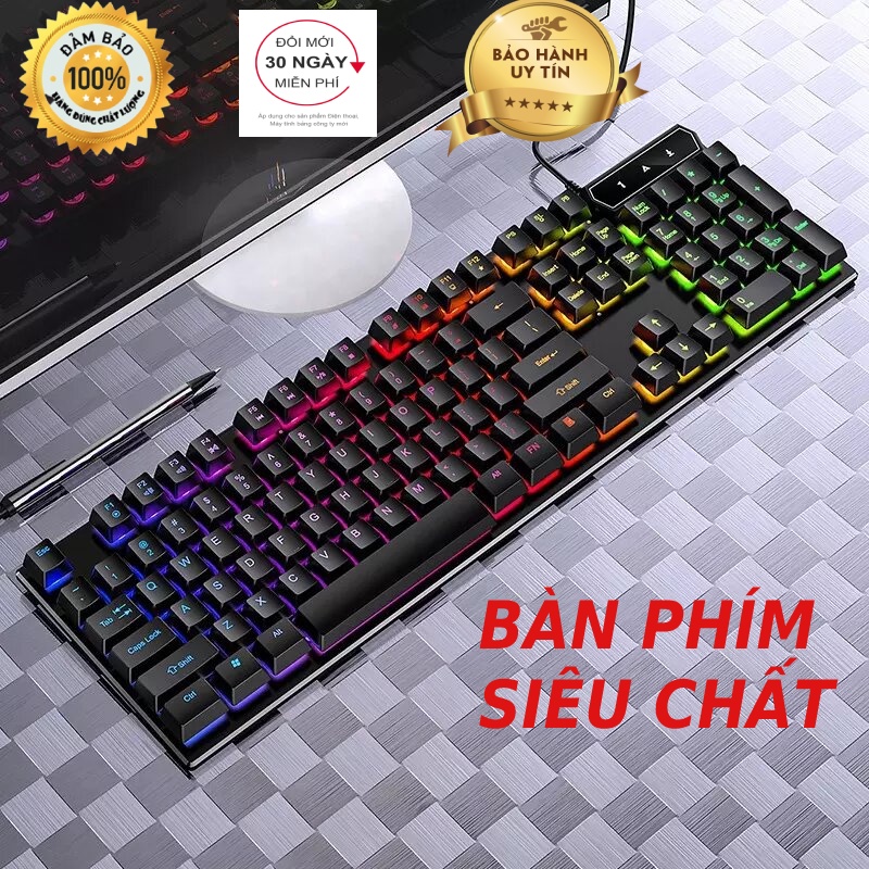 Bàn Phím Máy Tính Gaming RGB SIDOTECH YINDIAO V4 Có Dây / Đèn LED RGB Chống Nước Chơi Game Máy Tính Esport - Chính Hãng
