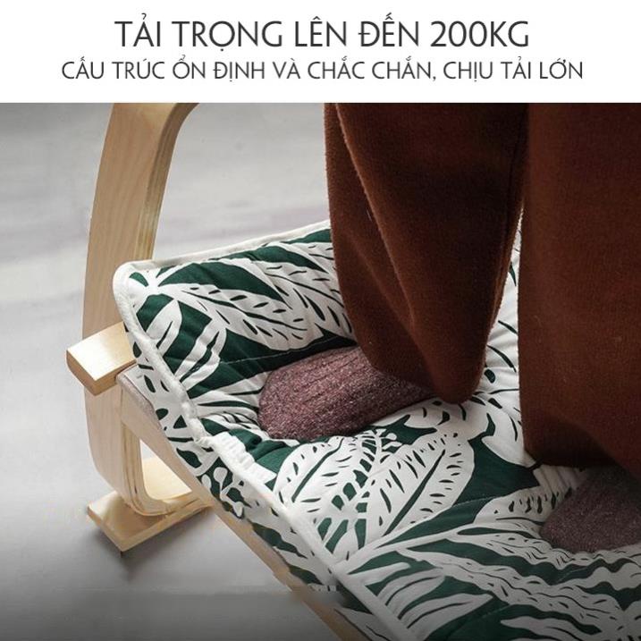 Ghế thư giãn bập bênh, ghế Poang cao cấp