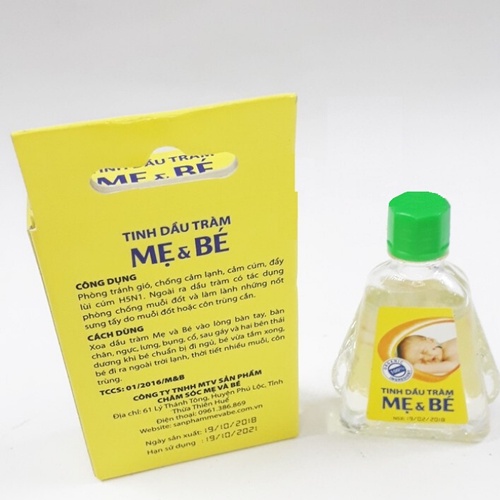 Tinh Dầu Tràm Cho Mẹ Và Bé 10ml Và 30ml Chiết Xuất Từ 100% Tự Nhiên