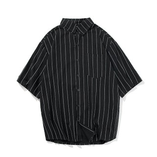 [ ORDER ] Áo sơ mi ulzzang tay lỡ sọc dọc