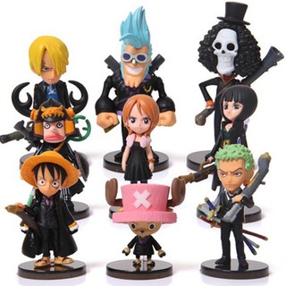 Đồ Chơi Mô Hình - 09 Nhân Vật Trong Truyện One Piece - Cao 6-8 cm ( Mẫu 03)