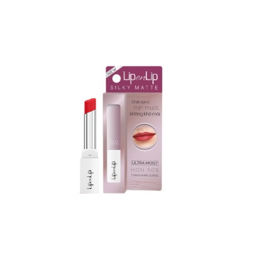 Son lì siêu mịn dưỡng tối ưu Lip On Lip Silky Matte 2,2g | BigBuy360 - bigbuy360.vn