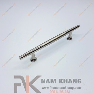 Tay nắm cửa tủ mạ trắng bạc NK357-96B (Màu Trắng Bạc)