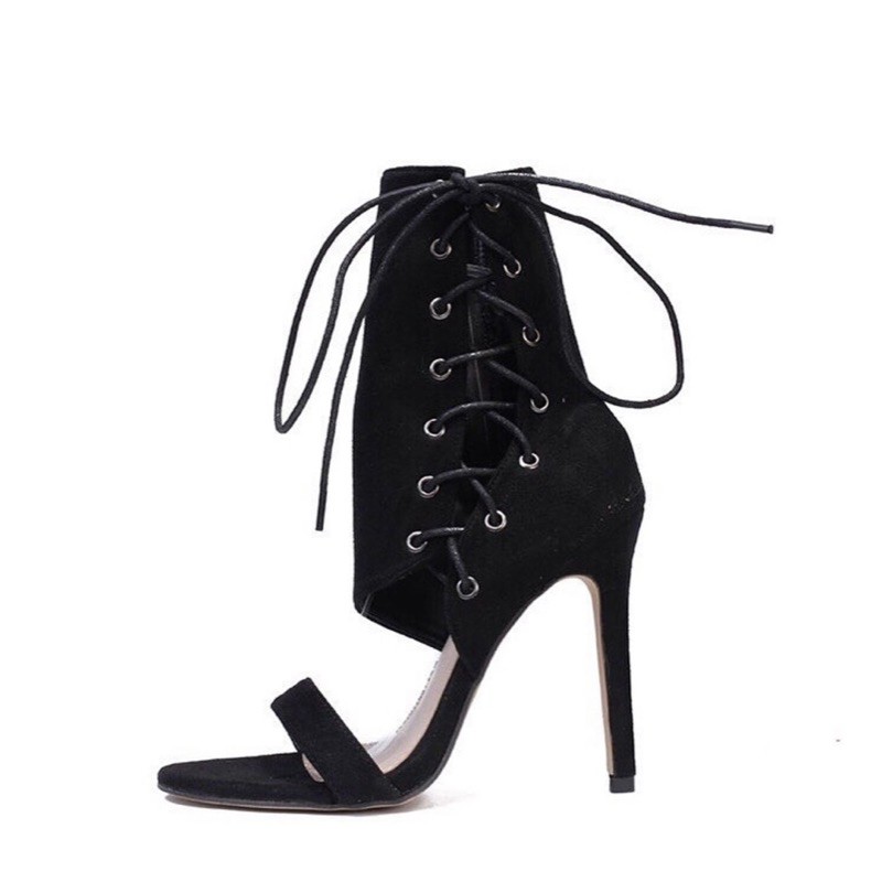 Guốc da đan dây sẵn size 35